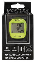 Fietscomputer Ventura X  10-funkties Groen