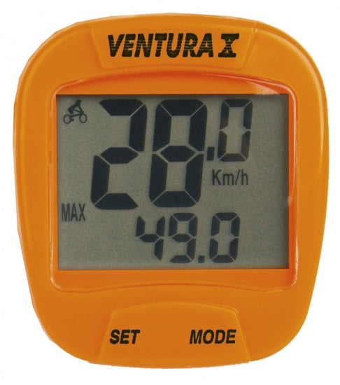 Fietscomputer Ventura X  10-funkties Oranje