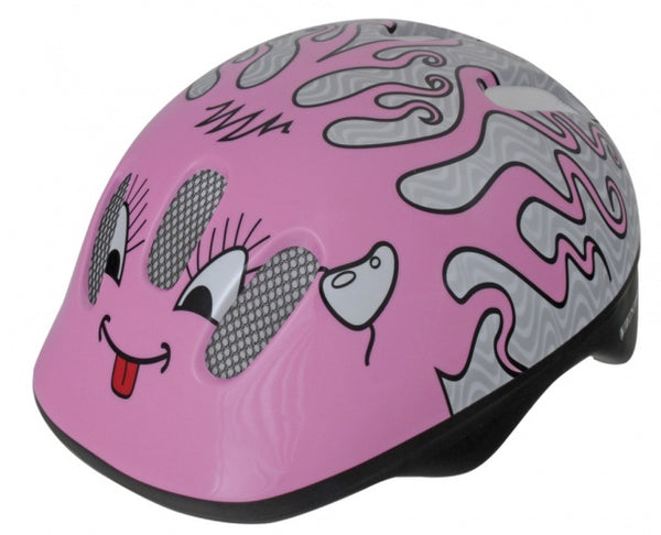 Fietshelm Curly Roze Maat 52/56 cm