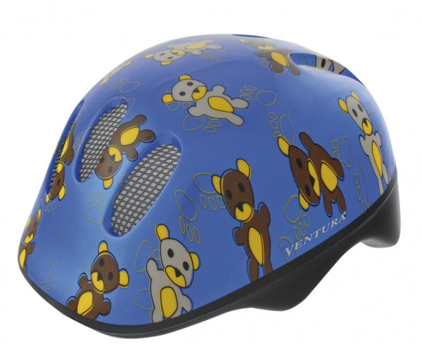 Fietshelm Teddy Blauw Maat 48/52 cm