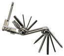 multitool 11 functies 7,5 cm zilver