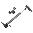 minipomp Doublehead met houder 25 cm zwart