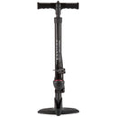 fietspomp Double Head AV/DV/FV manometer zwart