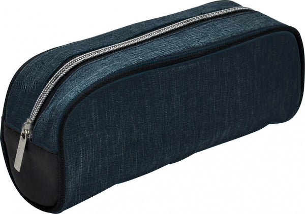 etui 23 x 9 x 6 cm denim donkerblauw