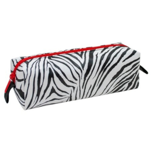 etui Wild Thing junior 23 x 7 cm zwart/wit