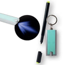 geheimenstift junior 13 cm zwart/blauw 2-delig