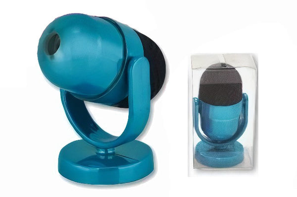 gum-puntenslijper microfoon junior 4 x 7 cm blauw