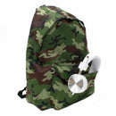 rugzak camouflage jongens 42,5 x 30 cm nylon groen