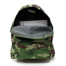 rugzak camouflage jongens 42,5 x 30 cm nylon groen