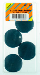 buisstop 32 mm zwart 4 stuks