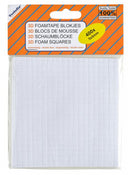 foamtape 3D Blokjes dubbelzijdig 5 x 5 mm wit 400 stuks