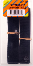 klittenband naaibevestiging 20 mm x 0,5 m zwart