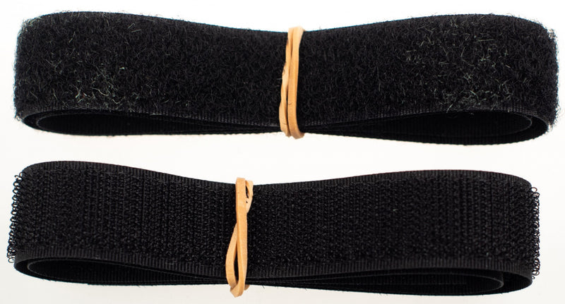 klittenband naaibevestiging 20 mm x 0,5 m zwart