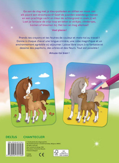 Verzin en teken je eigen droompaarden Model Studio