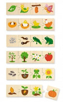 groeipuzzelset hout 6-delig