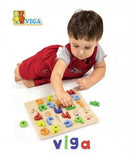 houten leerpuzzel alfabet 30 cm