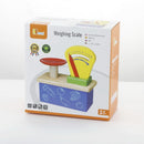 houten weegschaal 200 mm multicolor