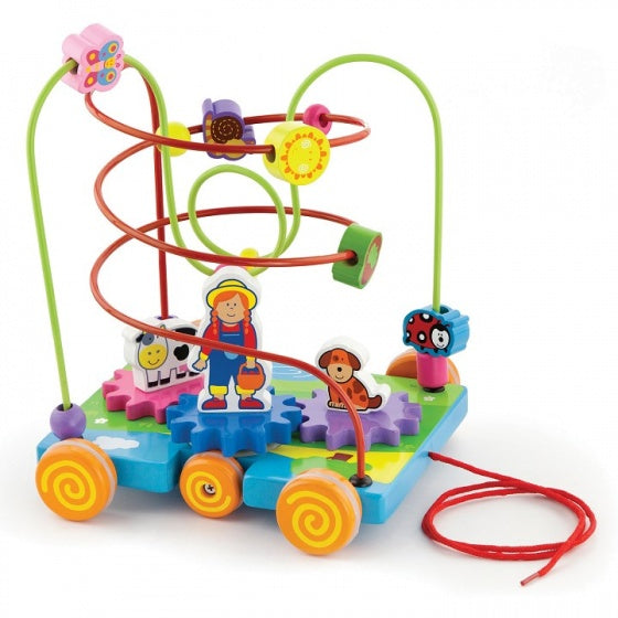 kralenframe op wielen 26 cm