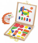 magnetisch vormenspel 55-delig multicolor