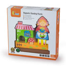 stapelfiguur roodkapje 9-delig multicolor