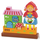 stapelfiguur roodkapje 9-delig multicolor