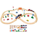 treinset junior 41,5 x 28,5 x 7,5 cm hout 40-delig