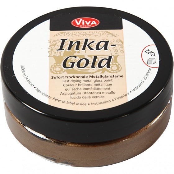 Inka-Gold Glanswax - Brown Gold, 50ml