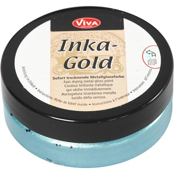 Inka-Gold Glanswax - Turquoise, 50ml