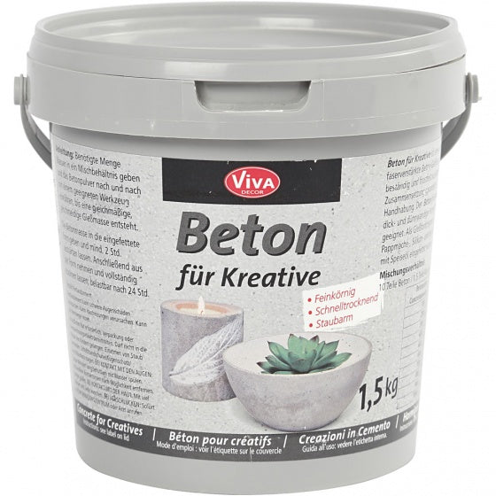 hobbybeton 1,5 kg grijs