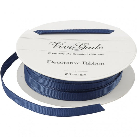 Decoratie Lint Blauw, 15m