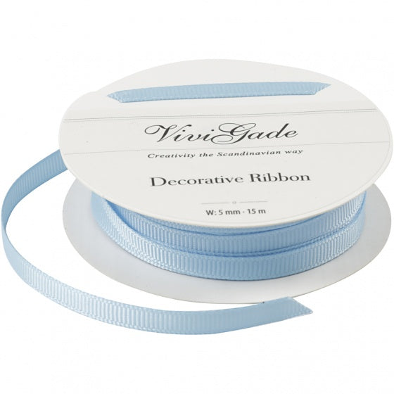 Decoratie Lint Lichtblauw, 15m