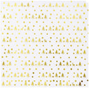 dubbelzijdig designpapier bomen 30,5 cm 3 stuks