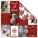 dubbelzijdig designpapier Christmas 30,5 cm 3 stuks