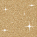 dubbelzijdig designpapier glitter/lak goud 30,5 cm 2 vellen
