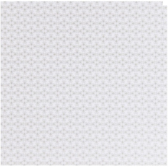 dubbelzijdig designpapier hart en strik 30,5 cm 3 stuks