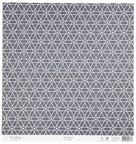 dubbelzijdig designpapier herten 30,5 cm 3 stuks