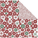 dubbelzijdig designpapier kristallen 30,5 cm 3 stuks