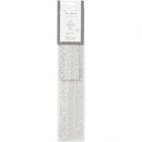 vlechtstroken Fluweel papier 44/78 cm zilver 48 stuks