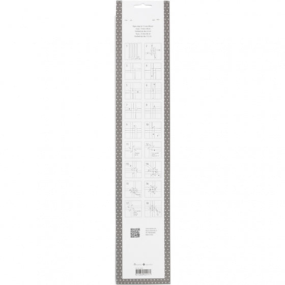 vlechtstroken Fluweel papier 44/78 cm zilver 48 stuks