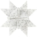 vlechtstroken Fluweel papier 44/78 cm zilver 48 stuks