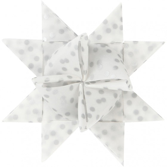 vlechtstroken Fluweel papier 44/78 cm zilver 48 stuks