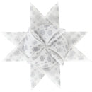 vlechtstroken Fluweel papier 44/78 cm zilver 48 stuks