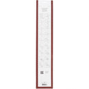 vlechtstroken Vellum-papier 44/78 cm rood/wit 48 stuks