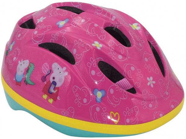 fietshelm Peppa Pig meisjes roze mt 51-55 cm