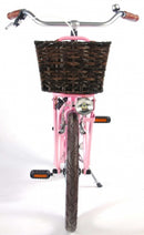 Gevlochten rieten fietsmand Volare S 30 x 25 x 20.5cm  - zwart