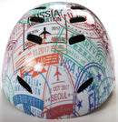 Fiets-/skatehelm Volare Travel the World 55-57cm