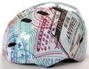 Fiets-/skatehelm Volare Travel the World 55-57cm
