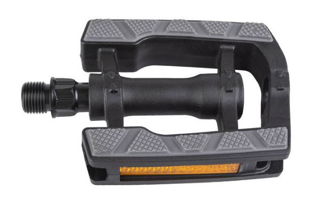 anti-slip pedalen 9/16 inch zwart per set