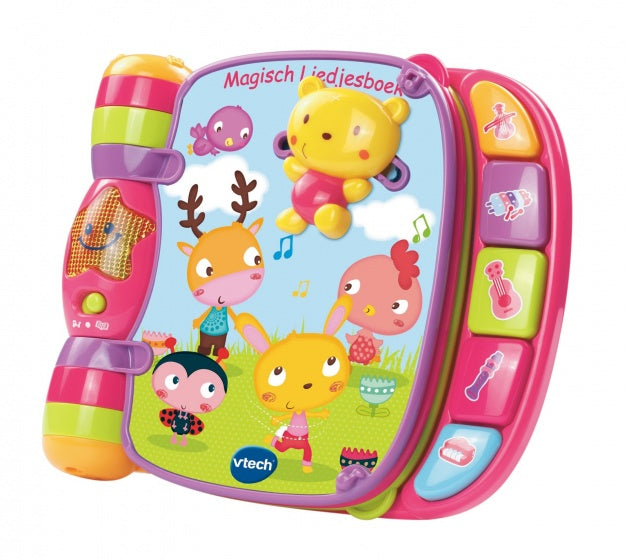 VTech Magisch Liedjesboek met Licht en Geluid Roze