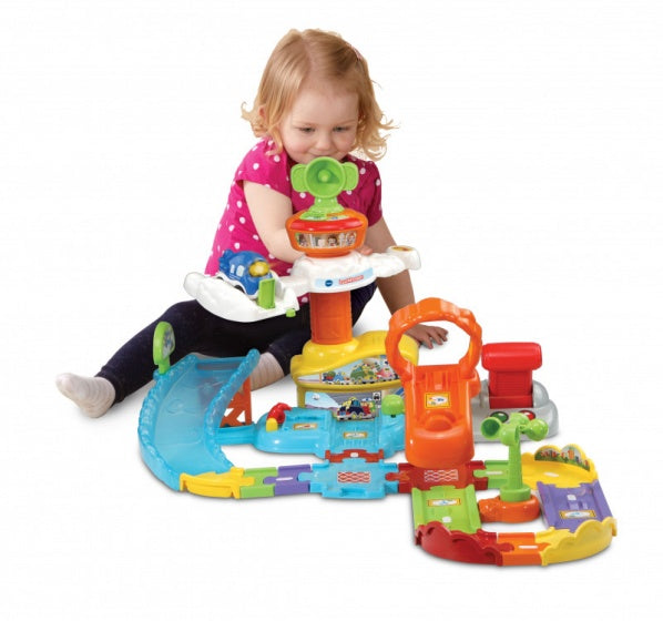 VTech Toet Toet Luchthaven met Valentijn Vliegtuig + Licht en Geluid